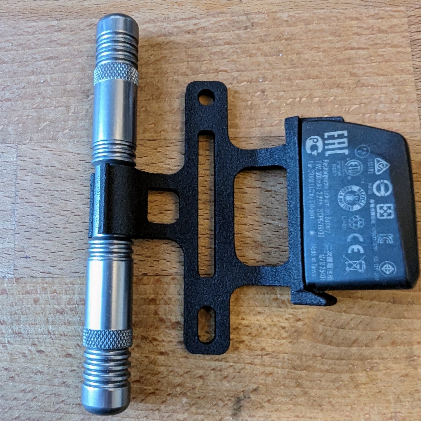 Combo Bottle Cage Mount for Dynaplug Racer Pro and SRAM AXS battery / eTap Battery