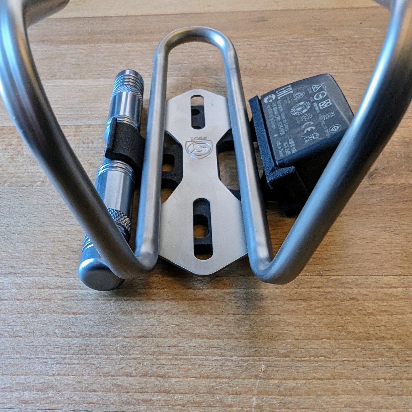 Combo Bottle Cage Mount for Dynaplug Racer Pro and SRAM AXS battery / eTap Battery