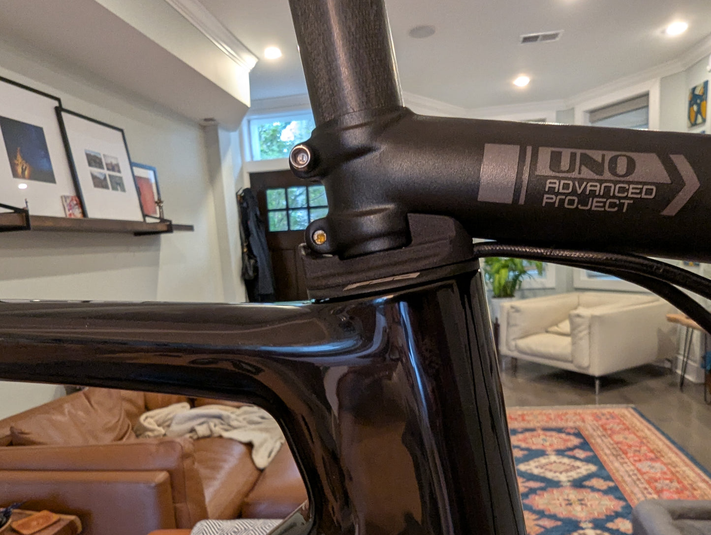 Transition Spacer / Adapter for Kalloy Uno Stem to FSA ACR System Internal Routing |
