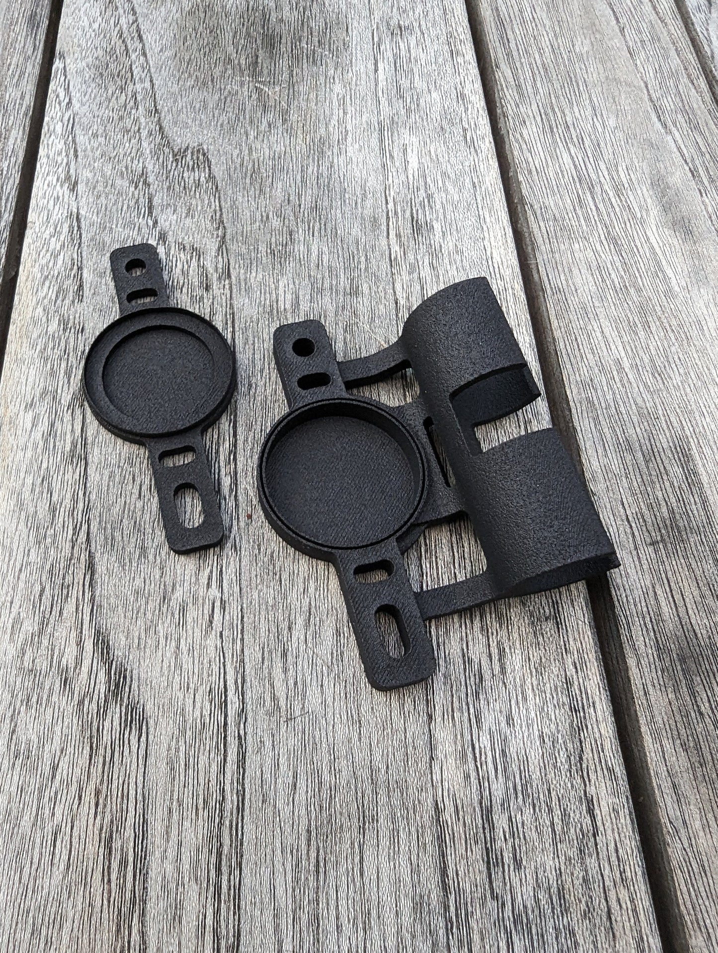 Combo Bottle Cage Mount: AirTag and Silca Tattico / Silca Gravelero Pump |