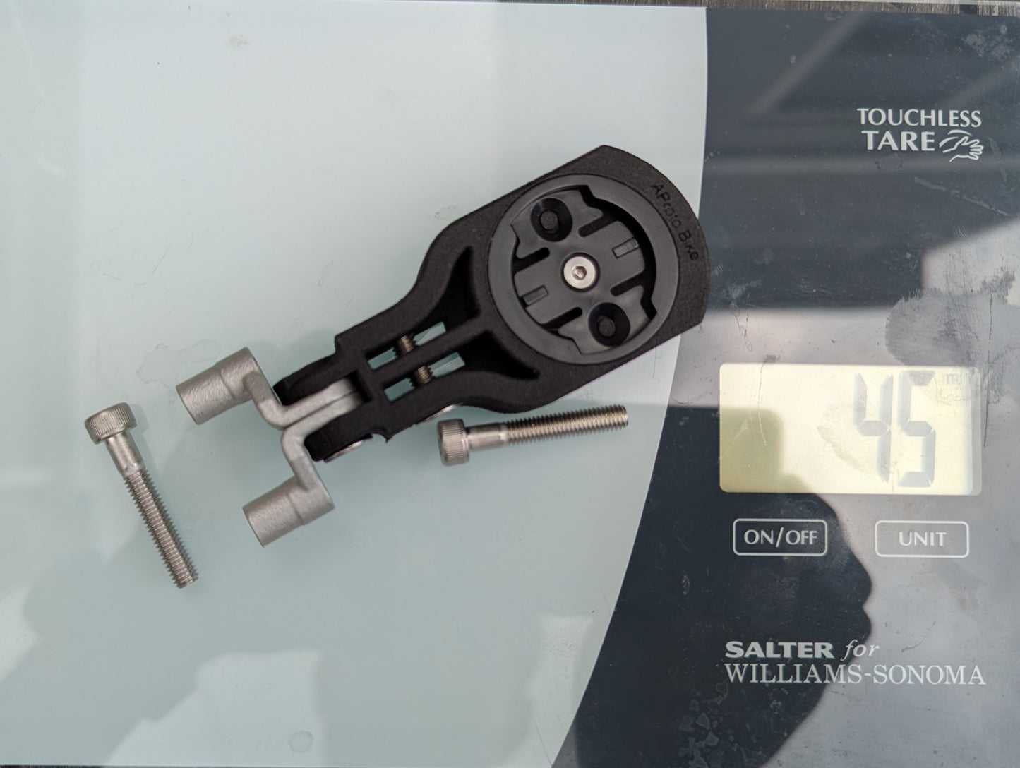 3D-Printed Out-Front Bicycle Computer Mount: Custom Fit to Your Bike