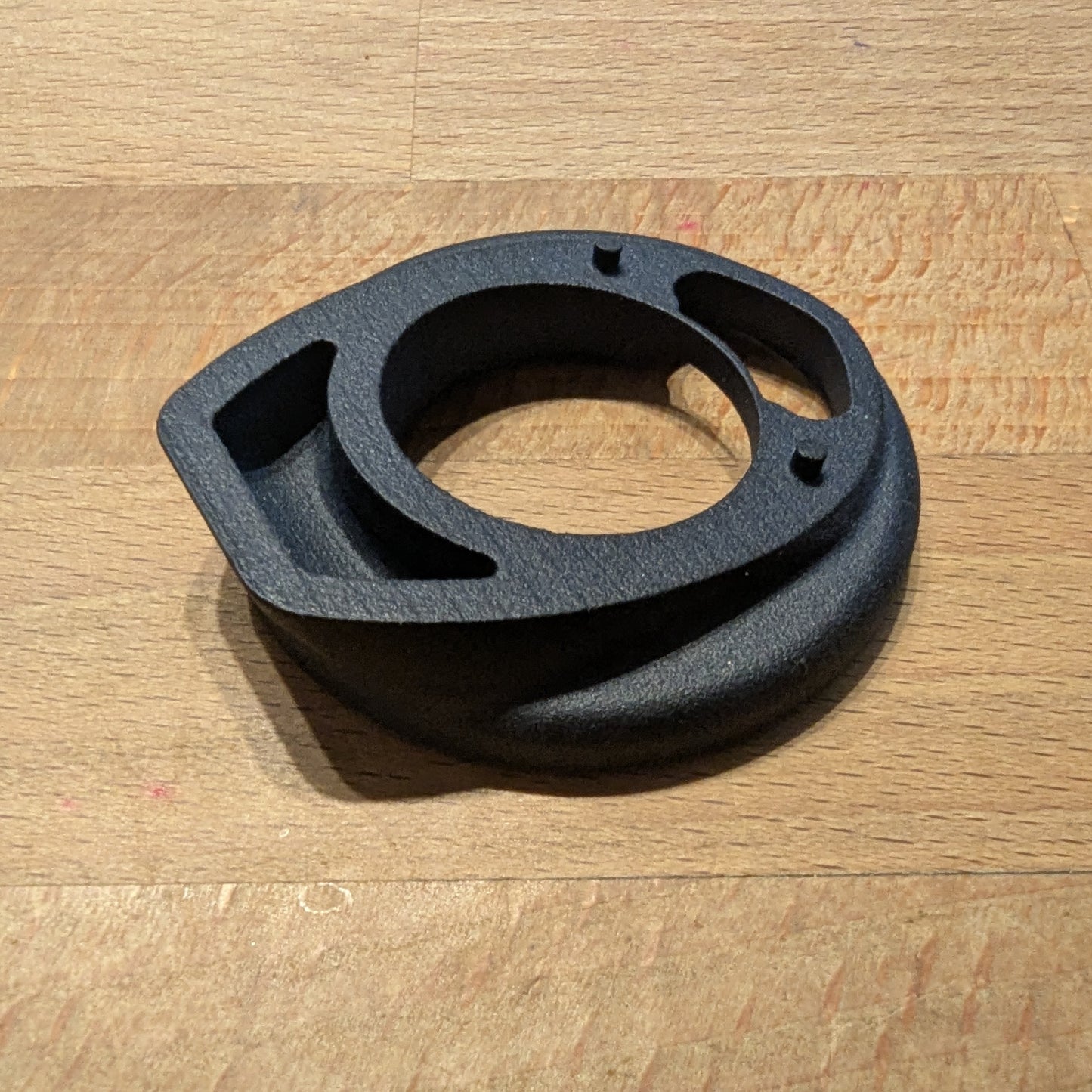 Low Stack Internal Cable Routing Headset Adapter / Dustcover for Leader 801, GR201, GV201, others w/ 6mm bearing seat depth |