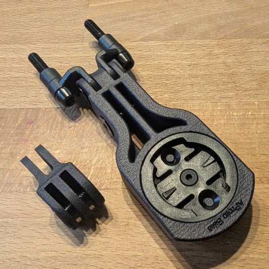 3D-Printed Out-Front Bicycle Computer Mount: Custom Fit to Your Bike